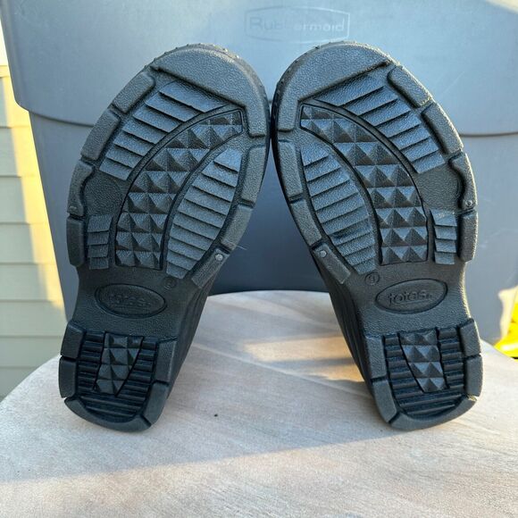 Totes Leather Rubber Duck Toe Waterproof Winter Boots Insulated Mens Size 9 New - Picture 10 of 15